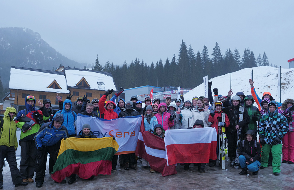 The growing number of Paysera employees.